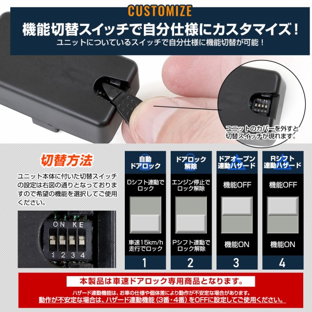 プリウス60系 適合 OBD 車速ドアロック ユニット 60プリウスカプラー