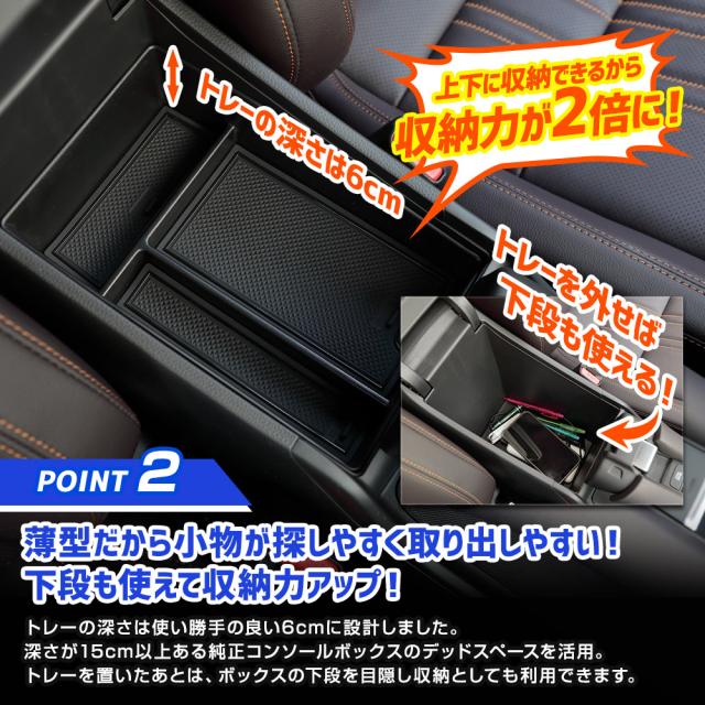 タイムセール開催中]ホンダ ZR-V 専用 コンソールボックストレー