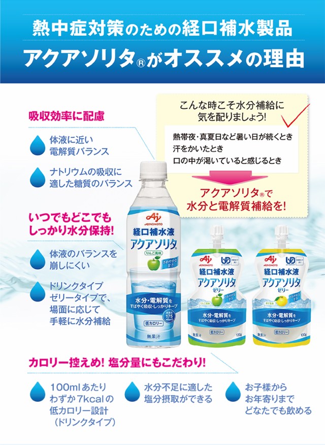 定番最新作 アクアソリタ 500ml×72本 りんご風味通販|商品ロットナンバー:493263307 最新品お得