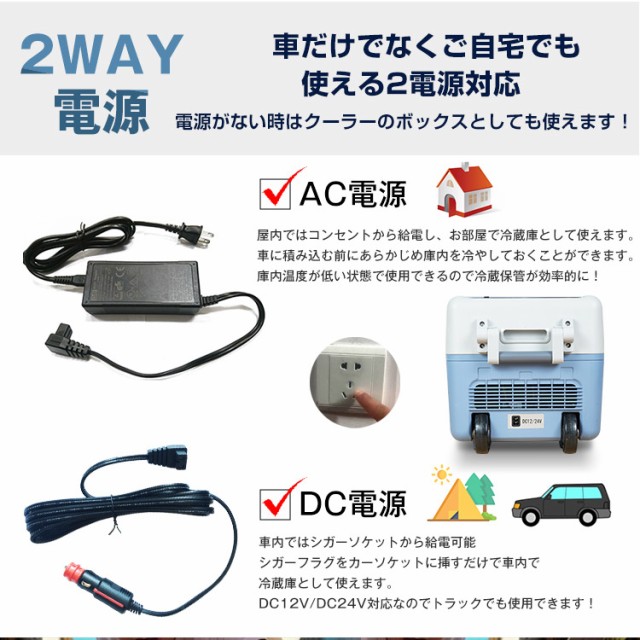 車載 冷蔵庫 冷凍庫 12V 24V AC 保冷 ポータブル ミニ 小型 30L クーラーボックス 家庭用電源付き キャンプ アウトドア ドライブ  ee149の通販はau PAY マーケット - KuraNavi | au PAY マーケット－通販サイト