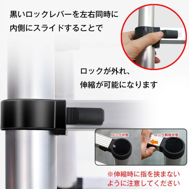 脚立 伸縮 1.4m1.7m 持ち手つき コンパクト 折りたたみ アルミ製 楽天市場】＼☆全品5%OFFクーポン☆／はしご 伸縮脚立 1.4m×1.7m