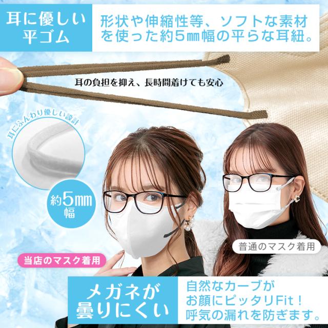 花粉症対策 20枚 冷感不織布マスク 数量限定 マスク 個包装 冷感マスク 