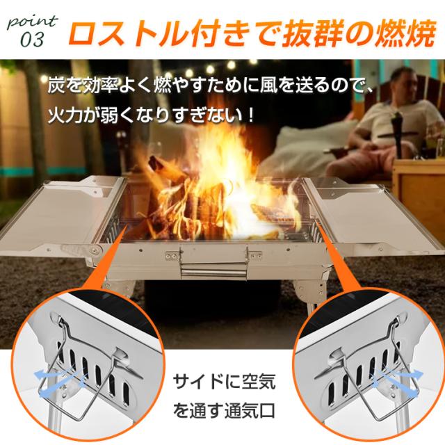 バーベキュー コンロ 折りたたみ 炭 BBQ 鉄板 ステンレス アウトドア 楽天市場】網＆鉄板焼OK バーベキューコンロ 折りたたみ