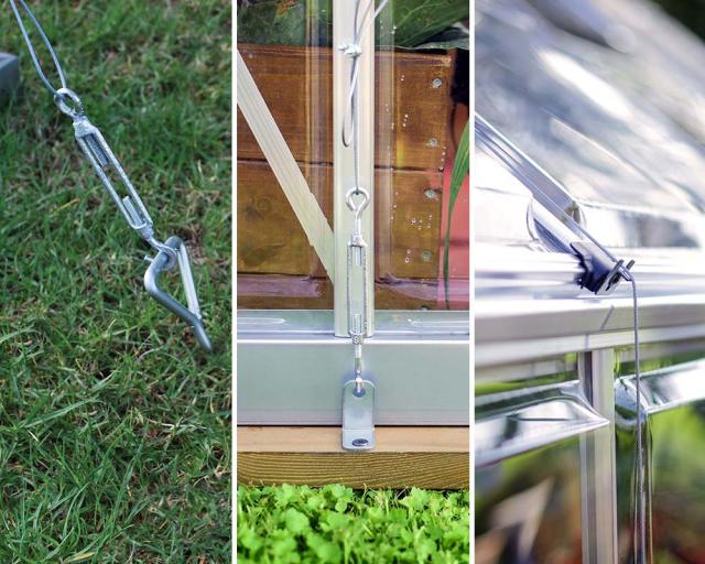 温室 グリーンハウス・アンカーセット