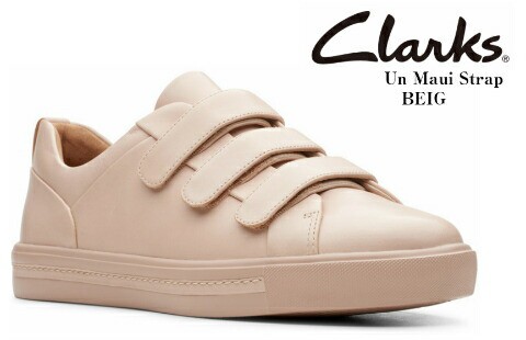 正規店好評 Clarks ソール周りに加えたステッチ入の通販はau PAY マーケット - フューチャーロードシューズ au PAY マーケッ 463G Un Maui Strap アンマウイストラップ ベルクロレザーカジュアルスニーカー 本革 最新作安い