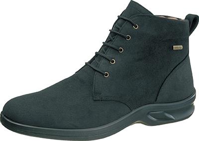 ASAHI アサヒシューズ TDY3836 BK 25.5 AF38361 BLK | 25.5cm 靴 シューズ レインシューズ スノーシューズ ショートブーツ ブーツ 雨 雪 晴雨兼用 防水 防滑 ゴアテックス ファスナー仕様 ベーシック シンプル カジュアル メンズ ファッション