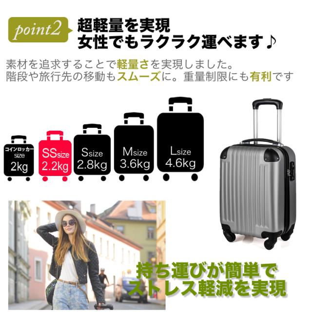 スーツケース 機内持ち込み