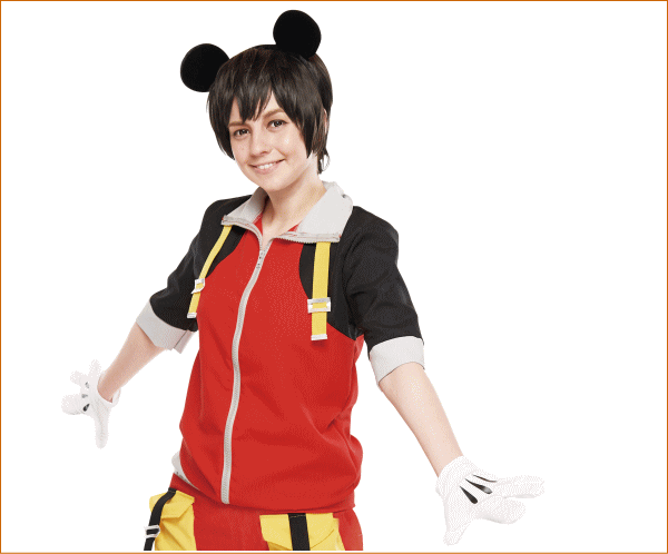 取寄品 レディ ミッキー キングダムハーツ ミッキーマウス ディズニー Disney 仮装 衣装 集団仮装 コスプレ コス クライマックスセール Mawaredenergy Com