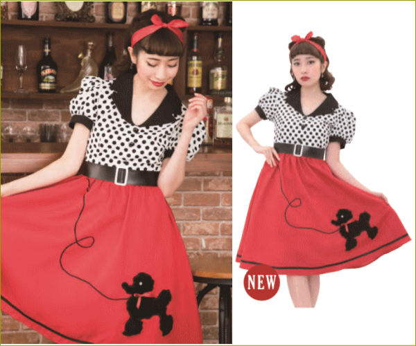 残りわずか レディ ロカビリー ヴィンテージ 50年代 ロカビリーガール 日本 仮装 衣装 コスプレ コスチューム ハロウ オンラインストア限定 Carlavista Com