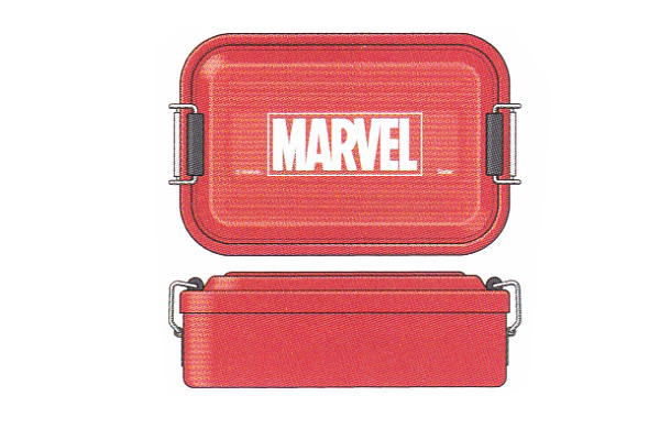 マーベルキャラクター アルミふわっとランチボックス ロゴレッド マーベル Marvel ヒーロー アニメ 映画 ロゴ の通販はau Wowma ワウマ ワールドショップ 商品ロットナンバー