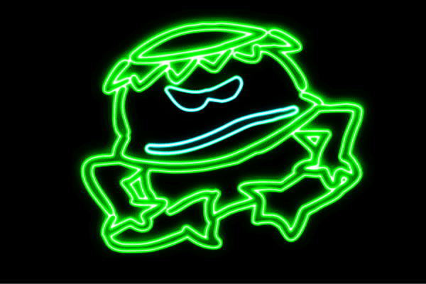 新規購入 ネオン かっぱ 河童 カッパ Kappa 妖怪 伝説 生物 動物 アニマル ネオンライト 電飾 Led ライト 即日出荷 Olsonesq Com