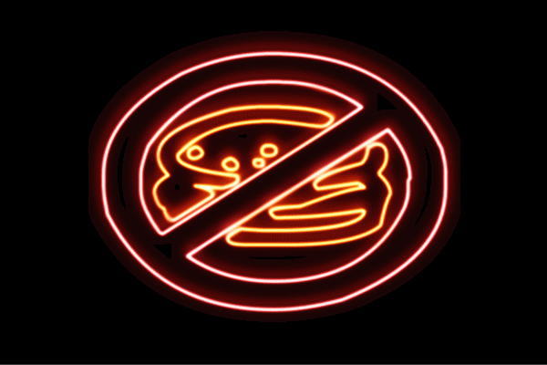 開店祝い ネオン 飲食禁止 禁止 飲食 禁止 マーク ロゴ アイコン イラスト 電飾 Led ライト サイン Neon 全品送料無料 Graceowennursery Co Uk