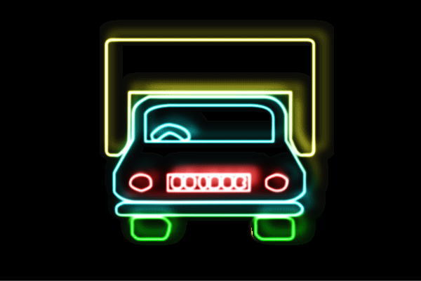 大勧め ネオン くるま 2 車 クルマ カー ディーラー 乗り物 アイコン イラスト ネオンライト 電飾 Led ライト サイン Neon 看板 イルミネーション インテリア 店舗 ネオンサイン アメリカン雑貨