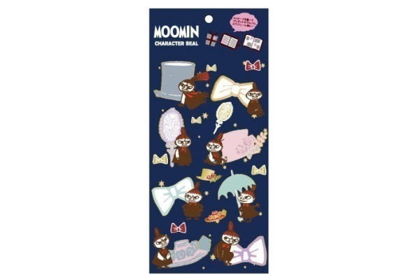 送料無料 至上 ムーミン Moomin キャラクターシール リボン リトルミイ 絵本 文房具 シール ミイ アニメ