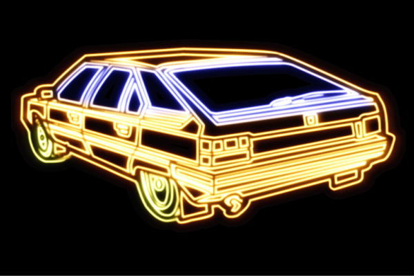 クーポン発行 ネオン 車 63 くるま クルマ カー Car 自動車 ディーラー 旧車 アメ車 外車 ネオンライト 電飾 海外正規品 Glass2grass Com