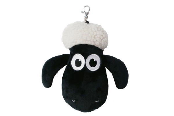 ひつじのショーン ぬいぐるみパスケース ショーン ひつじ ウォレスとグルミット ヒツジ 映画 羊 キャラクター 本物