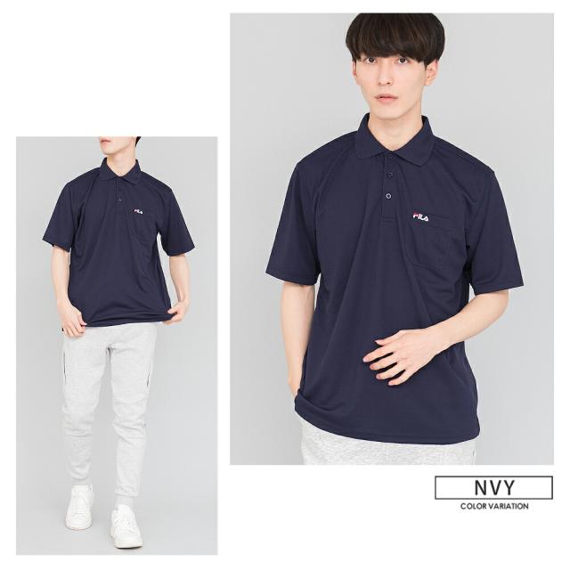 送料無料 FILA フィラ ポロシャツ レディース 長袖 おしゃれ 可愛い 人気 スポーツ ブランド カットソー ロング ゴルフウェア 女性 トップス シンプル 刺繍 ロゴ 黒 白 紺 大人 学生 カジュアル 春 秋 レディースファッション FILA 2018 鹿の子