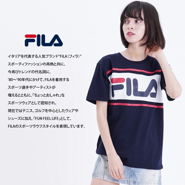 FILA フィラ Tシャツ レディース 半袖 おしゃれ 可愛い 人気 スポーツ