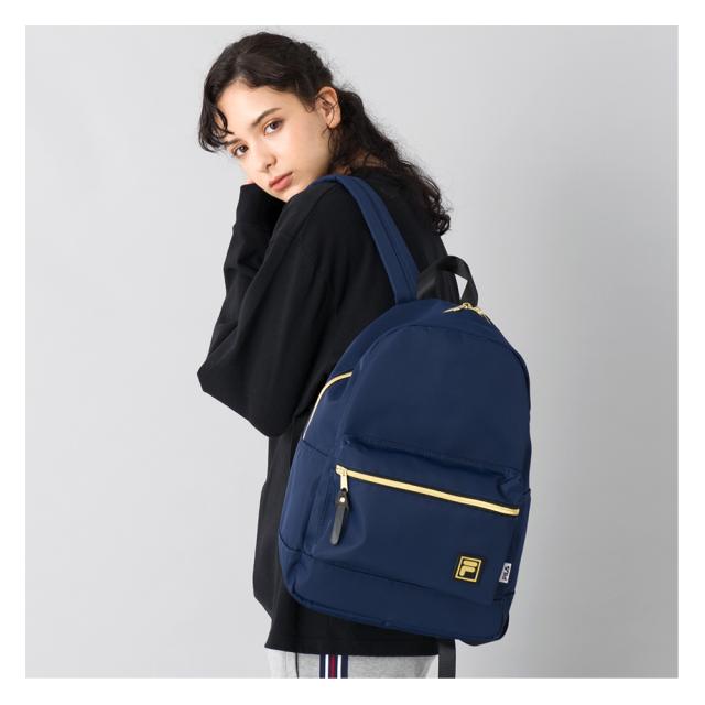 FILA　リュック　メンズ　レディース　フィラ　ゴールドファスナーデイパック　リュックサック　バックパック　バッグ　鞄　ブランド　おしゃれ　人気　アウトドア　通勤　通学　ユニセックス　ペア