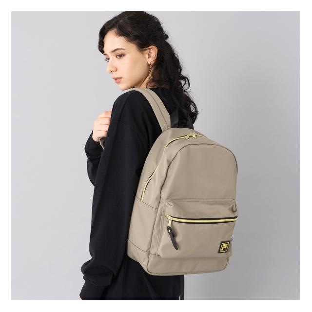 FILA　リュック　メンズ　レディース　フィラ　ゴールドファスナーデイパック　リュックサック　バックパック　バッグ　鞄　ブランド　おしゃれ　人気　アウトドア　通勤　通学　ユニセックス　ペア