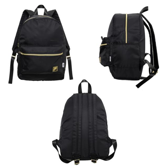 FILA　リュック　メンズ　レディース　フィラ　ゴールドファスナーデイパック　リュックサック　バックパック　バッグ　鞄　ブランド　おしゃれ　人気　アウトドア　通勤　通学　ユニセックス　ペア