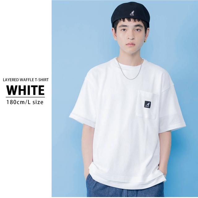 KANGOL カンゴール Tシャツ メンズ レディース 半袖 半袖シャツ ドライ さらさら ポケット付 ストレッチ 伸縮 ブランド 
