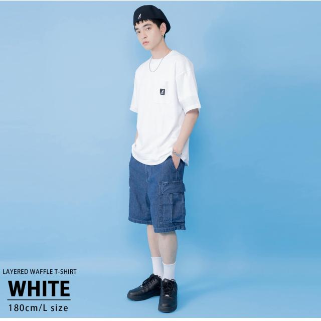 KANGOL カンゴール Tシャツ メンズ レディース 半袖 半袖シャツ ドライ さらさら ポケット付 ストレッチ 伸縮 ブランド 