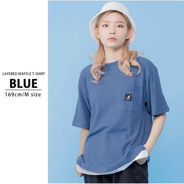 KANGOL カンゴール Tシャツ メンズ レディース 半袖 半袖シャツ ドライ さらさら ポケット付 ストレッチ 伸縮 ブランド 