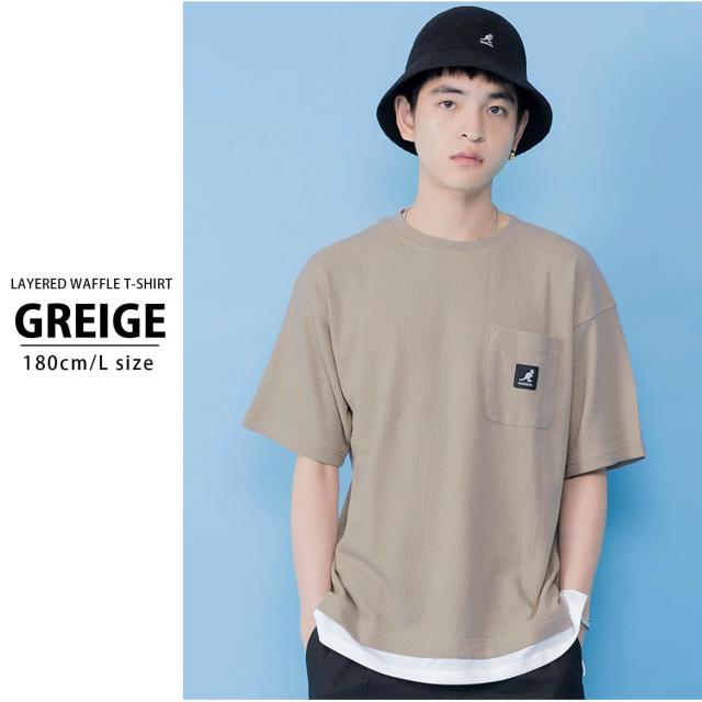 KANGOL カンゴール Tシャツ メンズ レディース 半袖 半袖シャツ ドライ さらさら ポケット付 ストレッチ 伸縮 ブランド 
