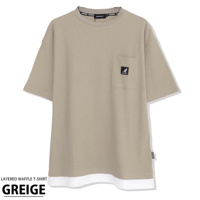 KANGOL カンゴール Tシャツ メンズ レディース 半袖 半袖シャツ ドライ さらさら ポケット付 ストレッチ 伸縮 ブランド 