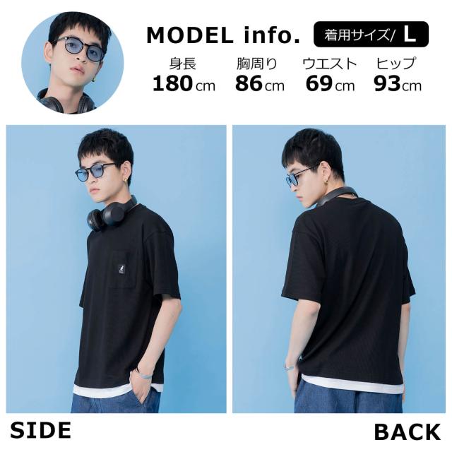 KANGOL カンゴール Tシャツ メンズ レディース 半袖 半袖シャツ ドライ さらさら ポケット付 ストレッチ 伸縮 ブランド 