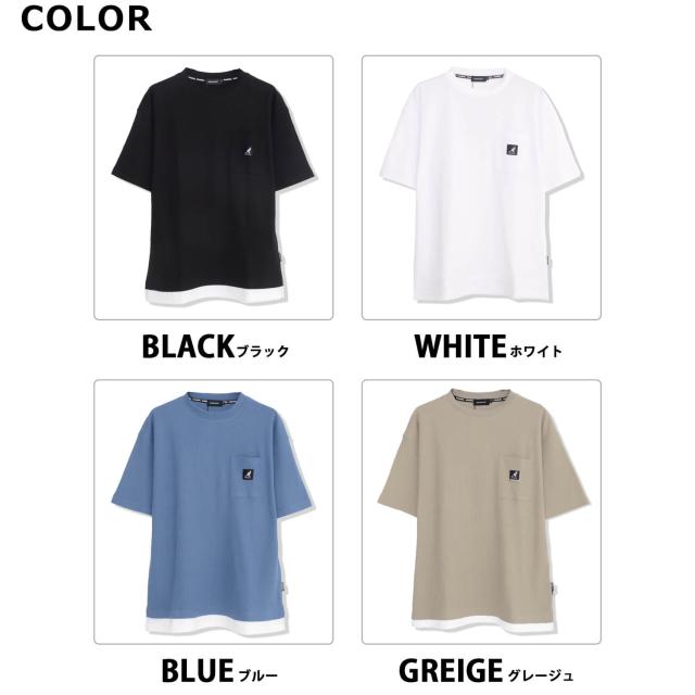 KANGOL カンゴール Tシャツ メンズ レディース 半袖 半袖シャツ ドライ さらさら ポケット付 ストレッチ 伸縮 ブランド 