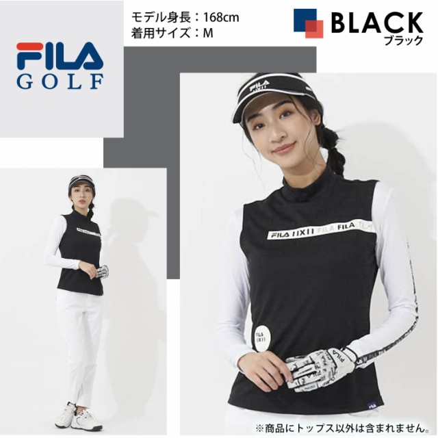 FILA GOLF フィラゴルフ ノースリーブ レディース ゴルフウェア