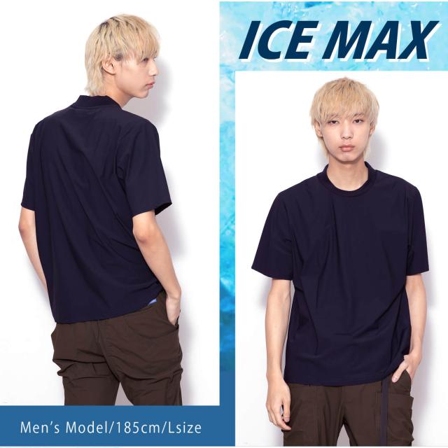 ROOT THREE ルートスリー Tシャツ 半袖 メンズ 接触冷感 UVカット 速乾 ドライ 夏