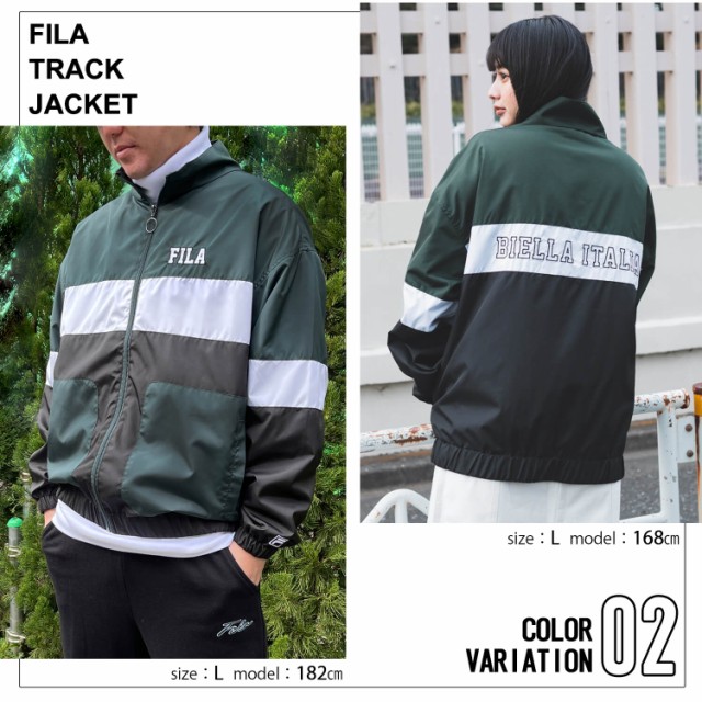 美品 フィラ プードル柄 トラックジャケット Lサイズ - メルカリ