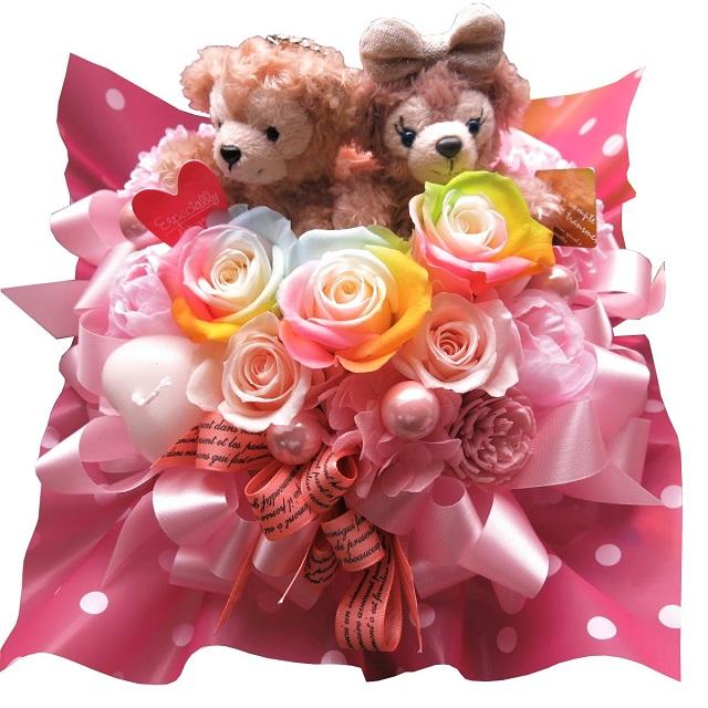 ディズニー　花　フラワーギフト