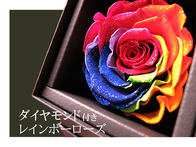 ダイヤモンド レインボーローズ
