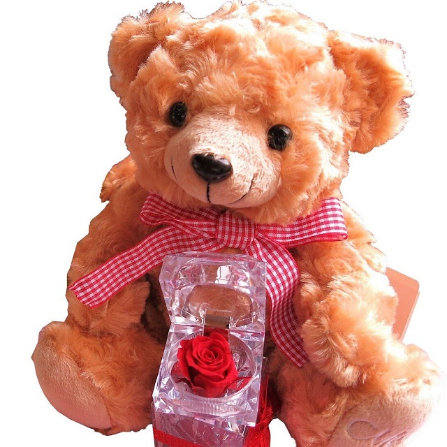 プロポーズ　プリザーブドフラワー