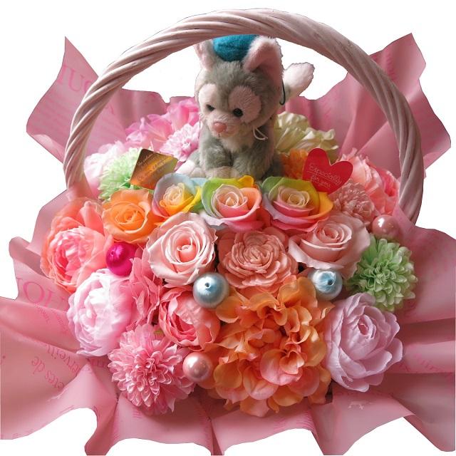 ディズニー　花　フラワーギフト