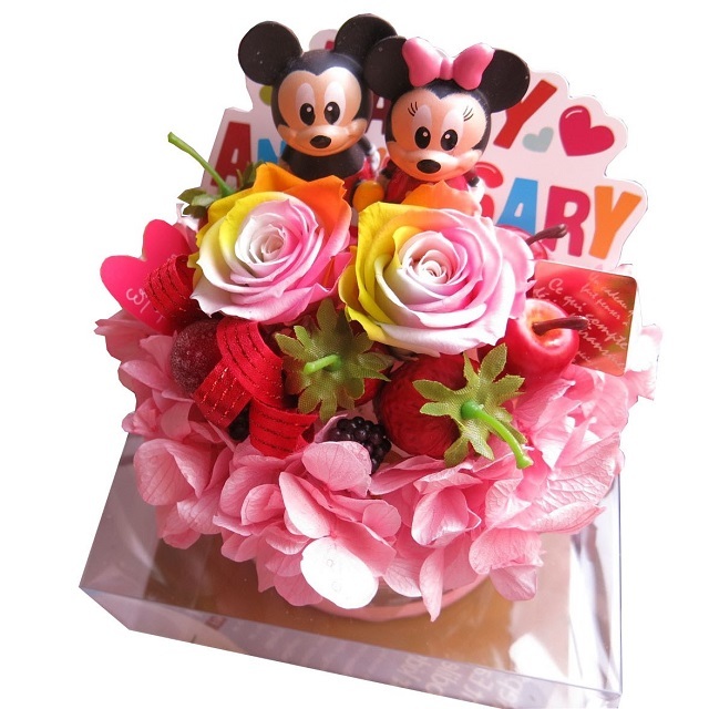 ディズニー 花束