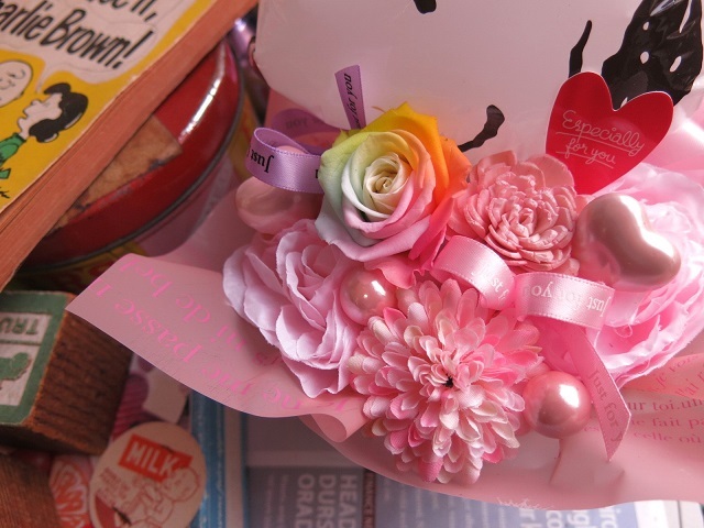 スヌーピー　花　フラワーギフト