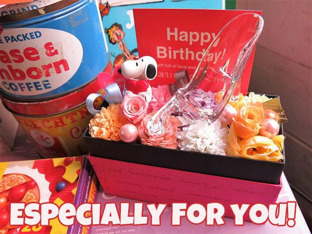 レインボーローズ プリザーブドフラワー