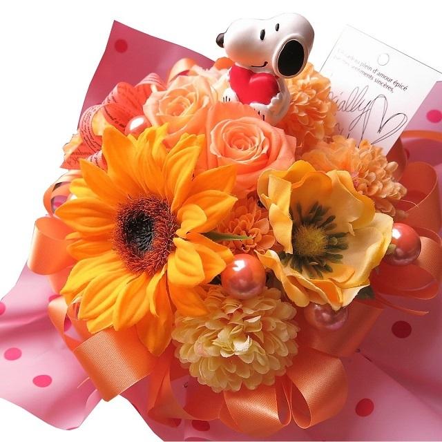 レインボーローズ　プリザーブドフラワー