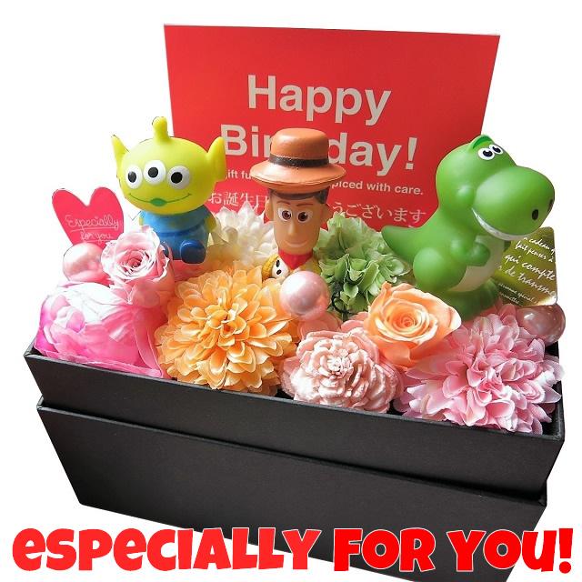 レインボーローズ プリザーブドフラワー