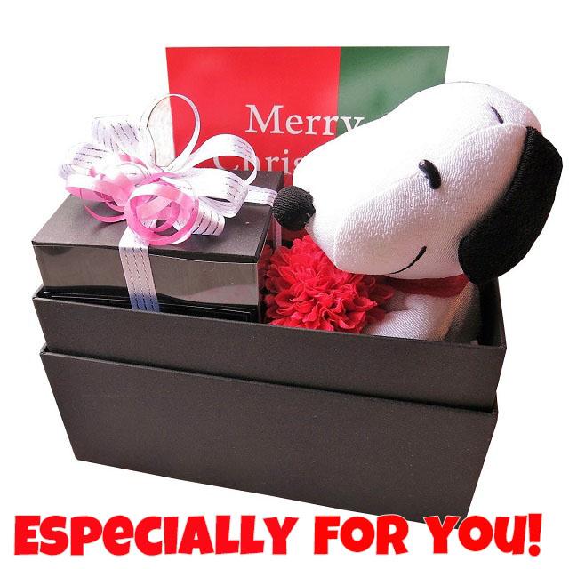 スヌーピー　花　フラワーギフト