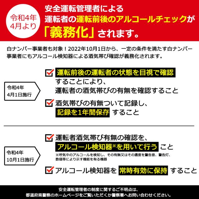 アルコールチェッカー