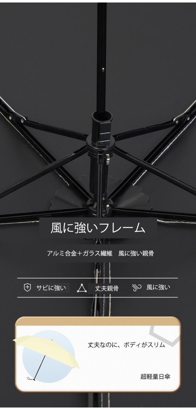 晴雨兼用傘 折りたたみ 軽量 日傘