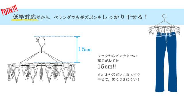 ステンレス ハンガー ピンチ