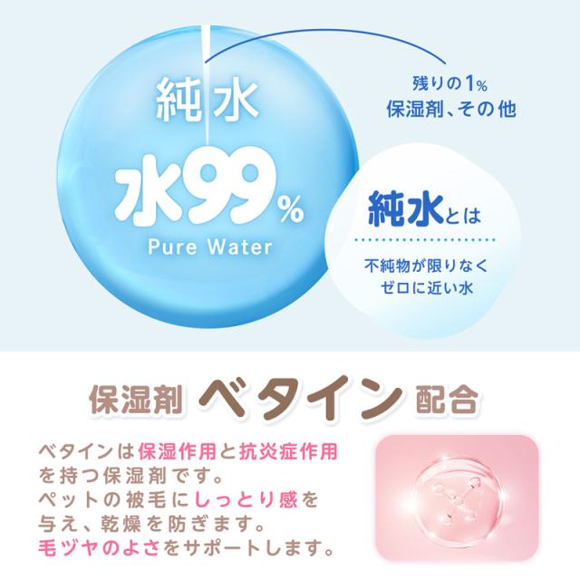 ペット用 ウェットティッシュ ウエットシート からだふき