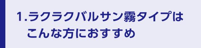 ラクラクバルサン 予防効果プラス 霧タイプ